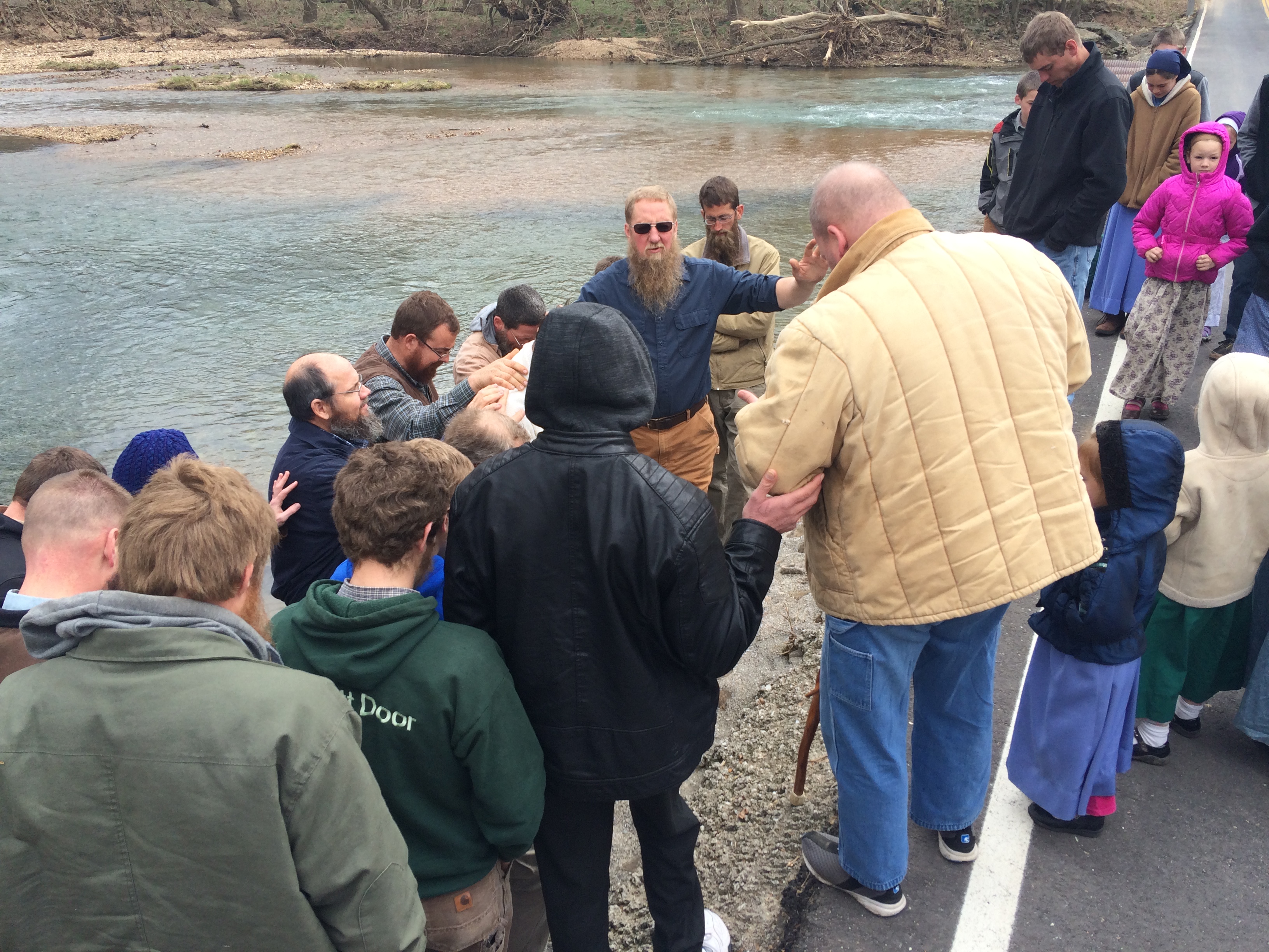 Dave Being Baptized